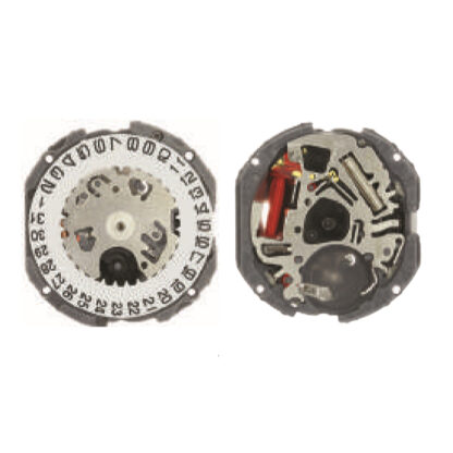 M-TMIVJ12BD3 MOVEMENT TMI VJ12B, SIZE 8 3/4''', 3 HANDS, STANDARD HAND HEIGHT, DATE AT 3