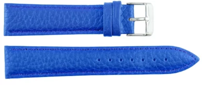 Cinturini in Cuoio Cod.205 Blu Imbottito Toro